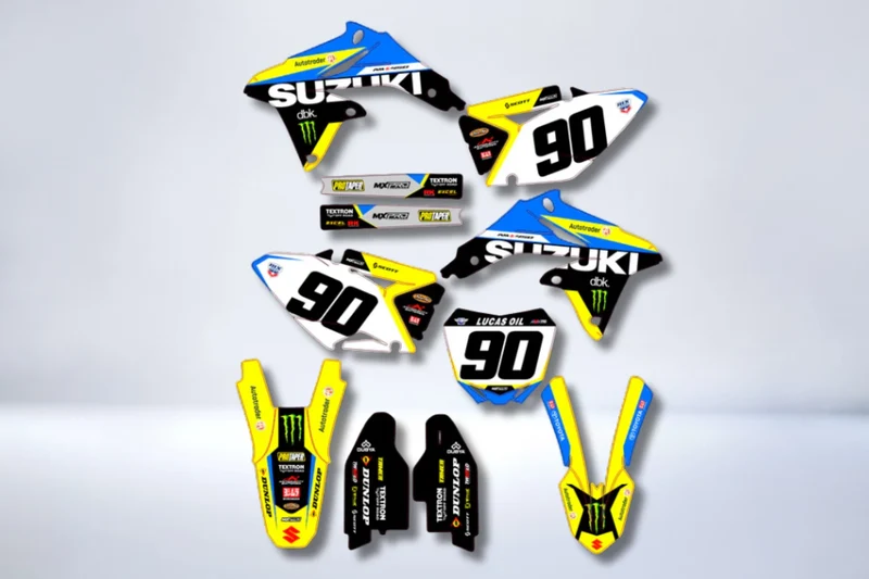 Kit déco SUZUKI RMZ 250 2010-2018 - ZYNXAR