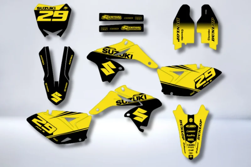 Kit déco SUZUKI RMZ 250 2010-2018 - SKORPIX