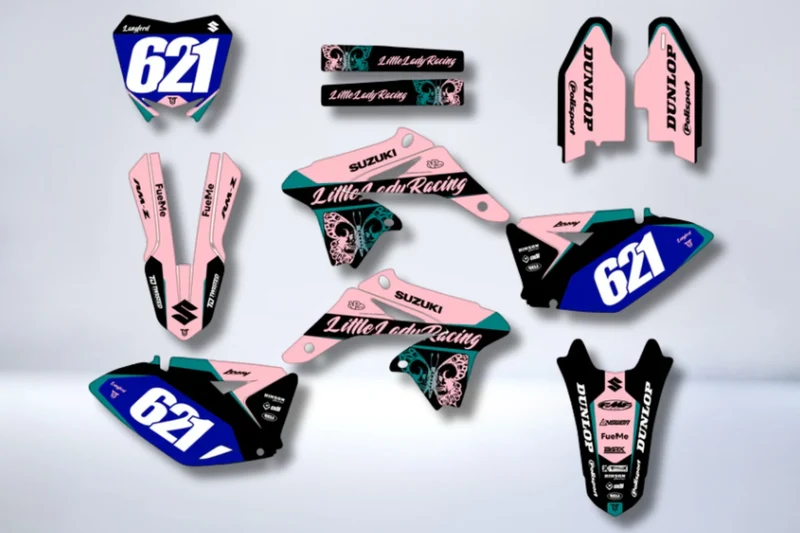 Kit déco SUZUKI RMZ 250 2010-2018 - DRAZON
