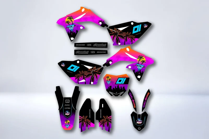 Kit déco SUZUKI RMZ 450 2008-2017 - VORTICA