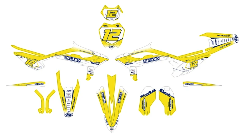 Kit déco BETA RR Enduro 2020-2022 - DIRTRUSH
