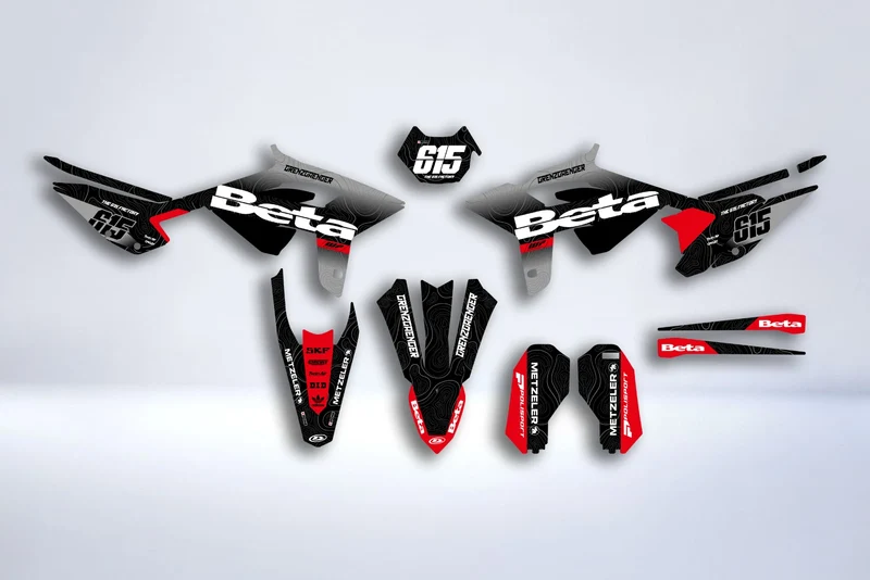 Kit déco BETA RR Enduro 2020-2022 - KRYPTIX