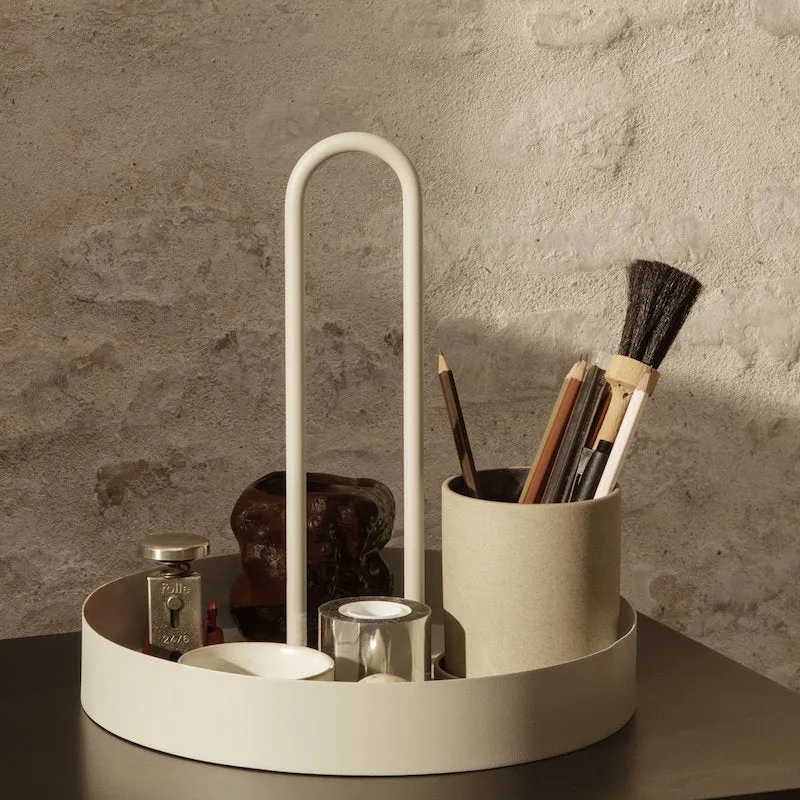 Grib Tray Hellgrau - Tablett von ferm LIVING