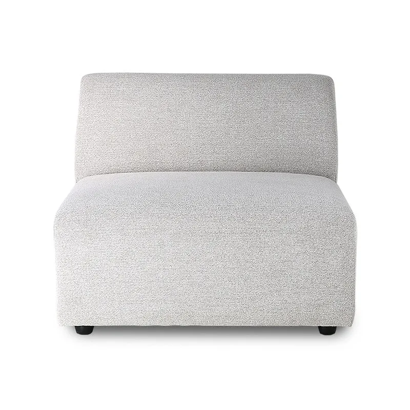 Modulares Sofa Element Jax Sneak hellgrau - HKliving