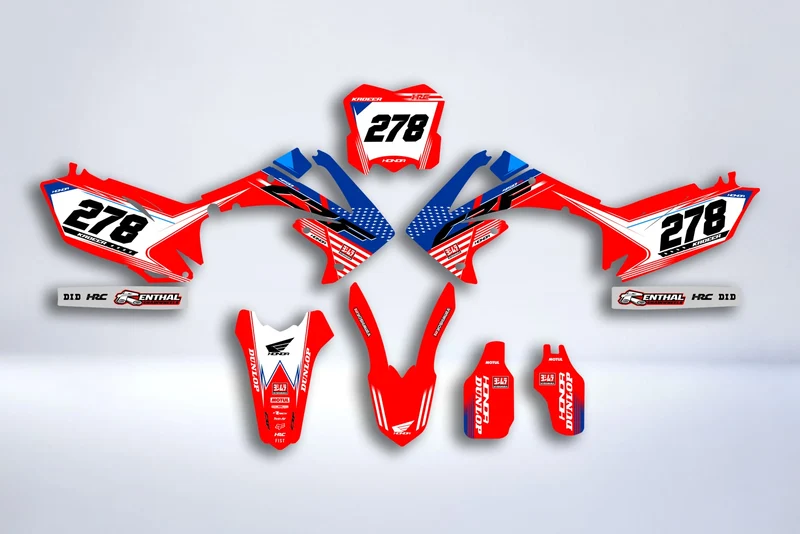 Kit déco HONDA CRF 250-450 (2009-2012) - ZYNTRAK