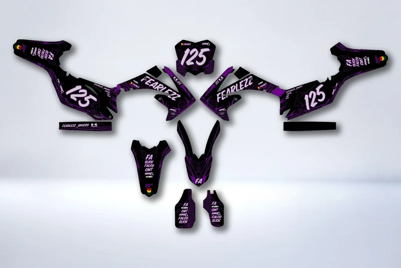 Kit déco HONDA CRF 250-450 (2009-2012) - VORTIX
