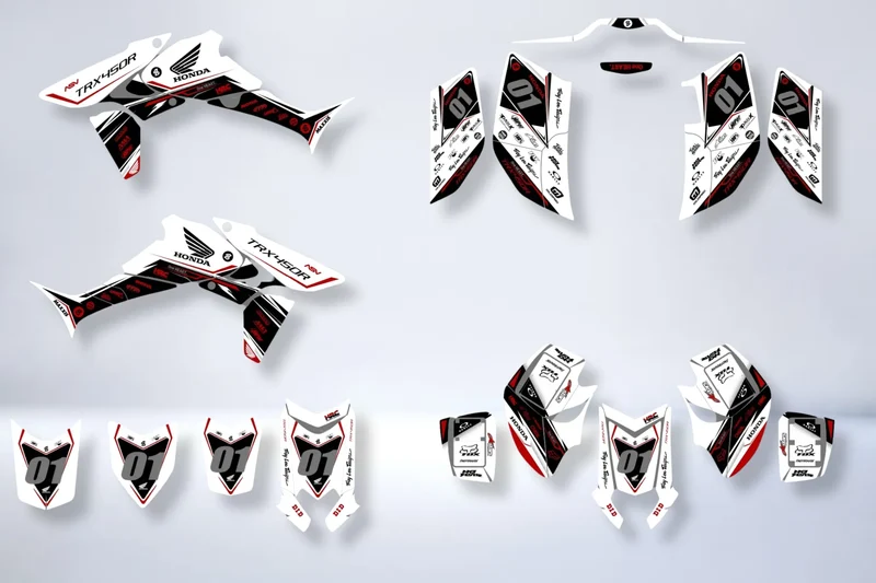 Kit déco HONDA TRX 450 450R 450ER - ZORNIX