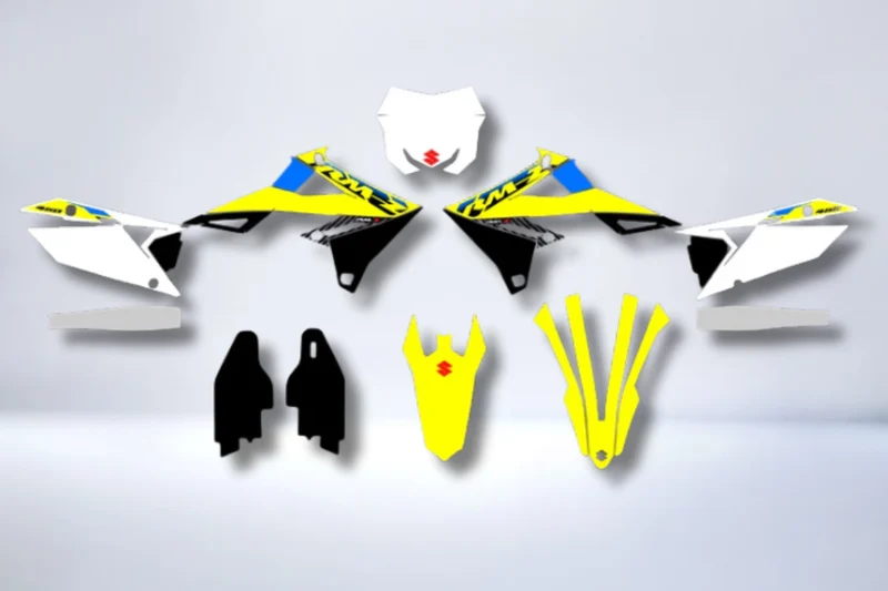 Kit déco SUZUKI RM-Z 450 2018-2025 & RM-Z 250 2019-2025 - THRAXON