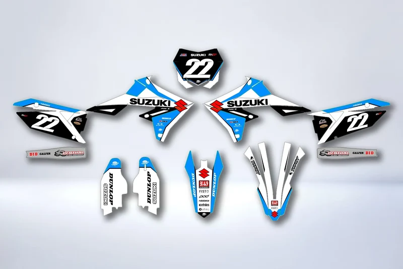 Kit déco SUZUKI RM-Z 450 2018-2025 & RM-Z 250 2019-2025 - SKORCH