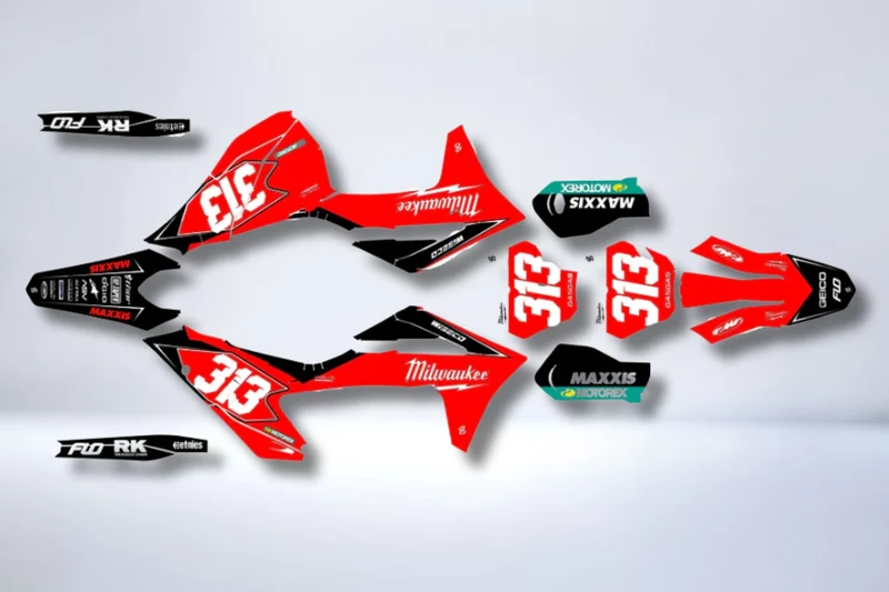 Kit Déco GASGAS EC / EC-F / MC / MC-F 2020-2023 - VOLTRIX