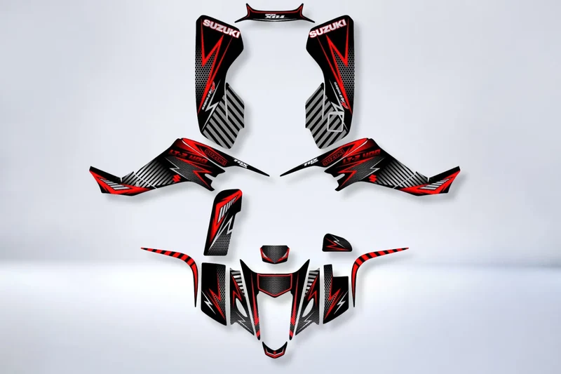 Kit Déco SUZUKI LTZ 400 2003-2008 (modèle carburateur) - ZENTRIX