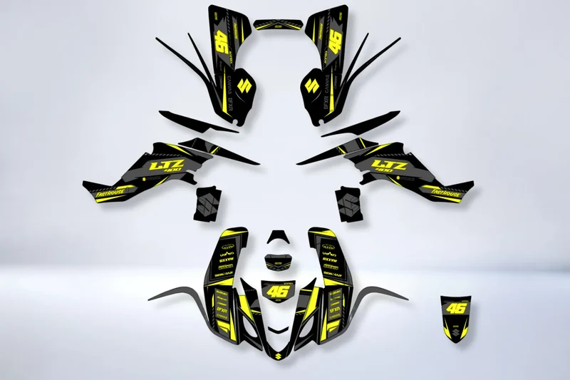Kit Déco SUZUKI LTZ 400 2003-2008 (modèle carburateur) - ZYNTRAX