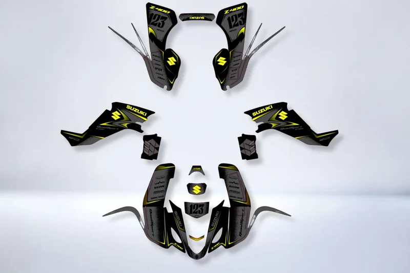 Kit Déco SUZUKI LTZ 400 2003-2008 (modèle carburateur) - VORTRIX