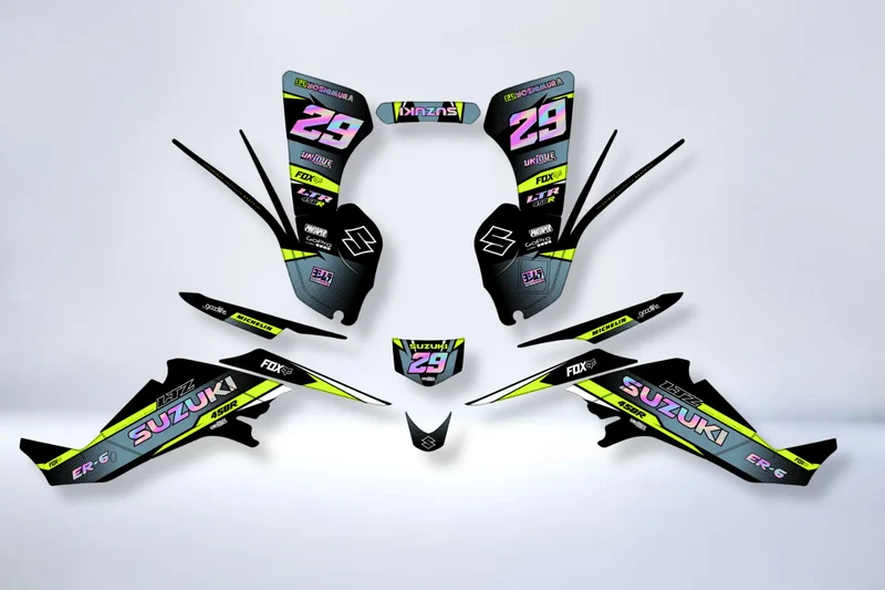 Kit Déco SUZUKI LTZ 400 2003-2008 (modèle carburateur) - GRAVYX