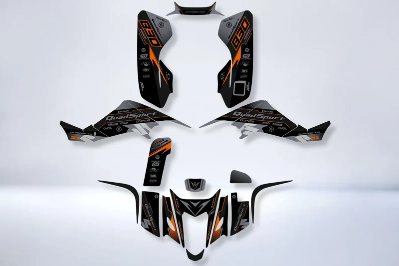 Kit Déco SUZUKI LTZ 400 2003-2008 (modèle carburateur) - ZENTRAX