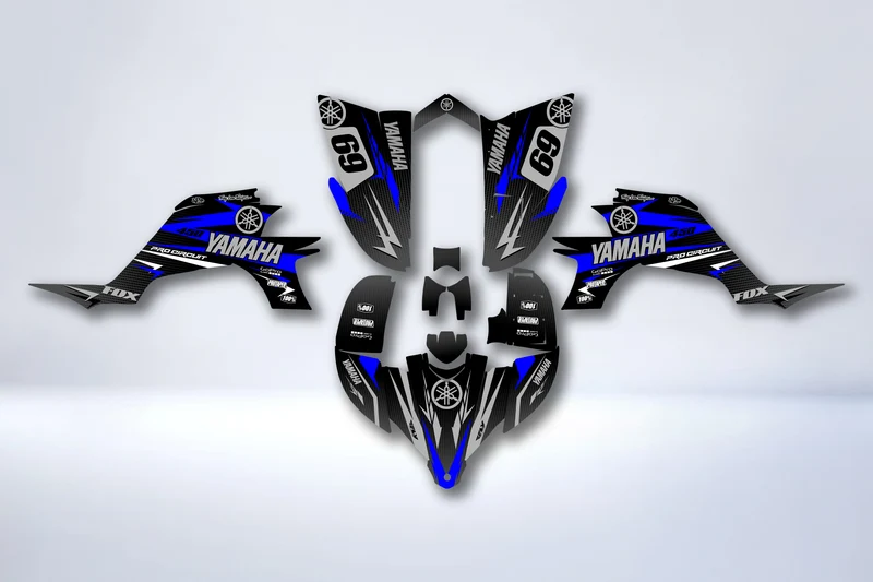 Kit déco Yamaha YFZ 450 R RAPTOR 2004-2008 - ASTORIXA