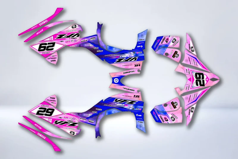Kit déco Yamaha YFZ 450 R RAPTOR 2014-2022 - KYRION