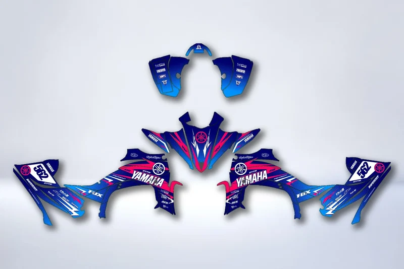 Kit déco Yamaha YFZ 450 R RAPTOR 2014-2022 - VOLTARA