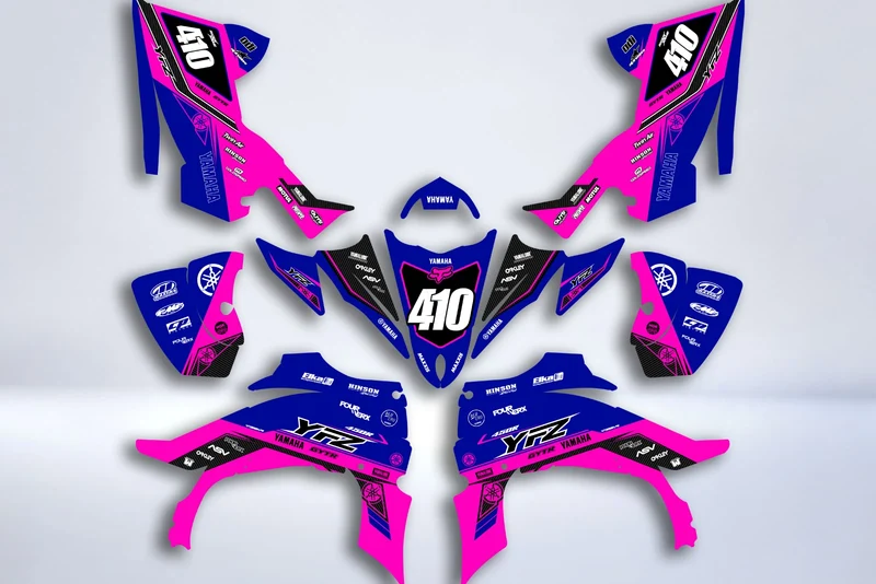 Kit déco Yamaha YFZ 450 R RAPTOR 2014-2022 - ELVYON
