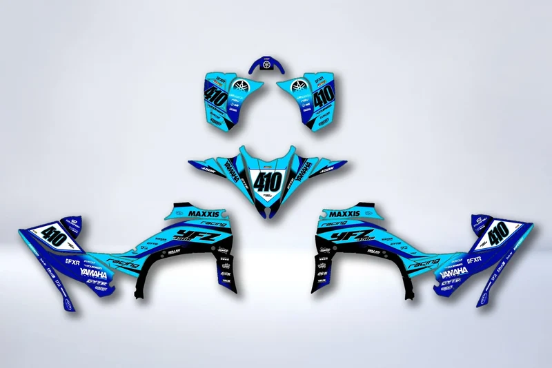 Kit déco Yamaha YFZ 450 R RAPTOR 2014-2022 - VALIORA