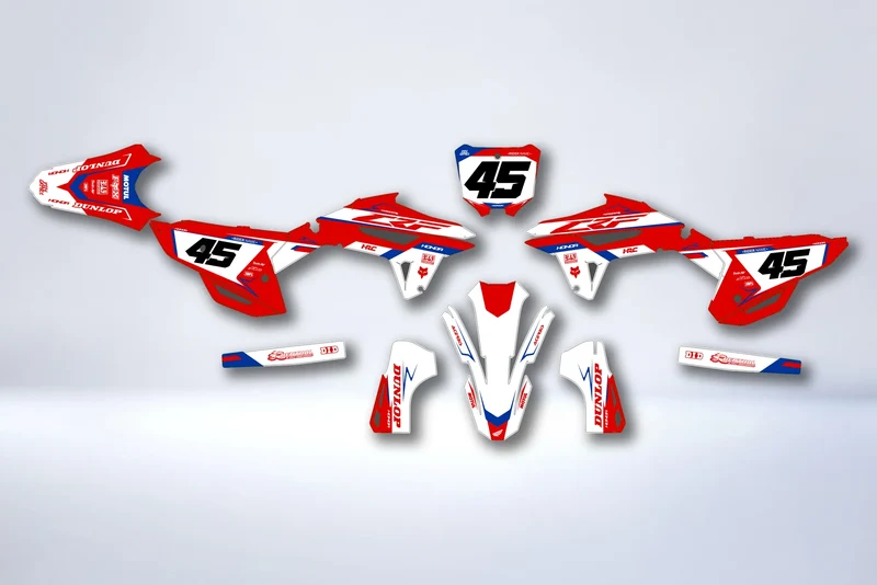 Kit déco Honda CRF 250 2022-2024 & CRF 450 2021-2024 - TORQON
