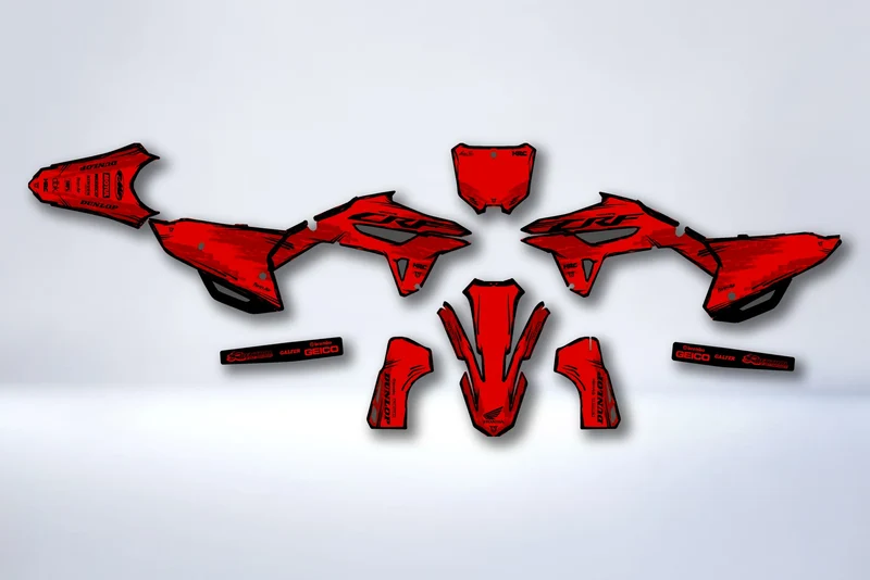 Kit déco Honda CRF 250 2022-2024 & CRF 450 2021-2024 - TRYXON