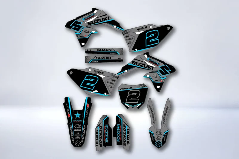 Kit déco SUZUKI RMZ 450 2008-2017 - VORTRIX