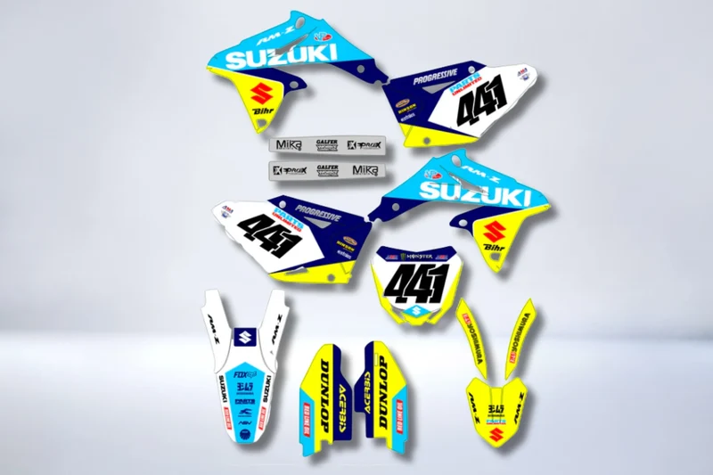 Kit déco SUZUKI RMZ 250 2010-2018 - TREMORX