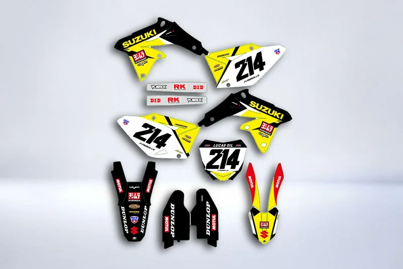 Kit déco SUZUKI RMZ 450 2008-2017 - KRAVOX