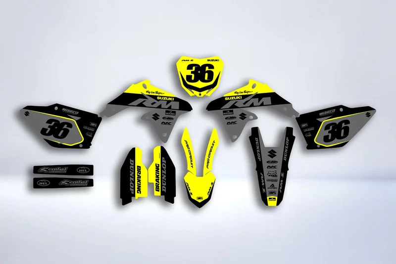 Kit déco SUZUKI RMZ 450 2008-2017 - ZYLTRA