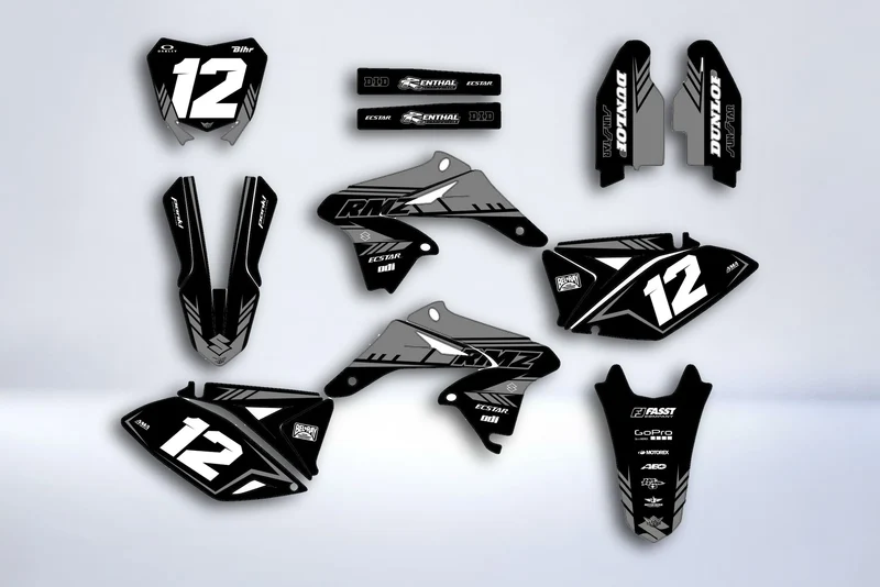 Kit déco SUZUKI RMZ 450 2008-2017 - ZYNTRIX
