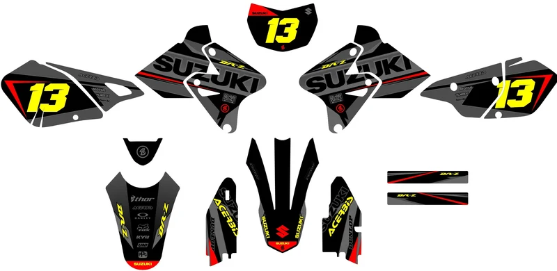 Kit déco SUZUKI DRZ 400 - GRITRON