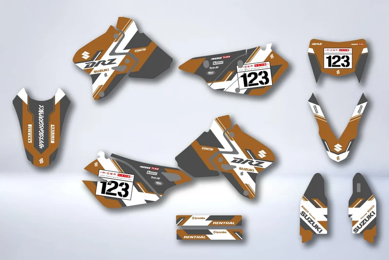 Kit déco SUZUKI DRZ 400 - VOLTIX