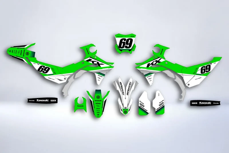 Kit Déco KAWASAKI KXF 250 2025 & KXF 450 2024-2025 - KRYZON