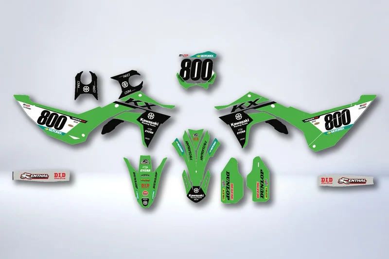 Kit Déco KAWASAKI KXF 250 2025 & KXF 450 2024-2025 - NITRYX