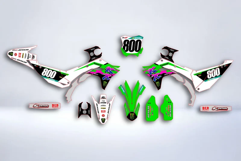 Kit Déco KAWASAKI KXF 250 2025 & KXF 450 2024-2025 - ROVEXIS