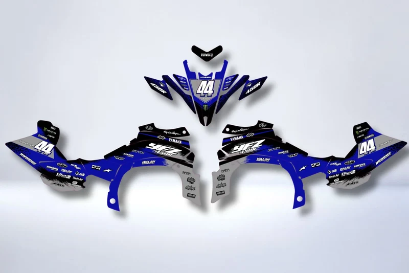 Kit déco Yamaha YFZ 450 R RAPTOR 2009-2013 - VELRYX