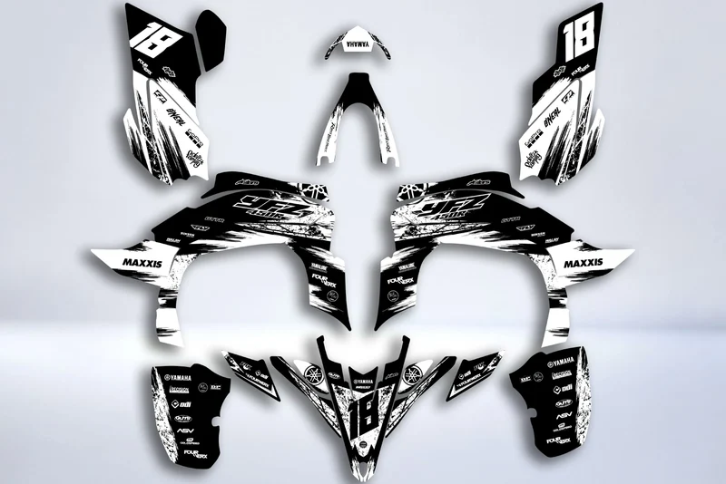 Kit déco Yamaha YFZ 450 R RAPTOR 2014-2022 - KORVYN