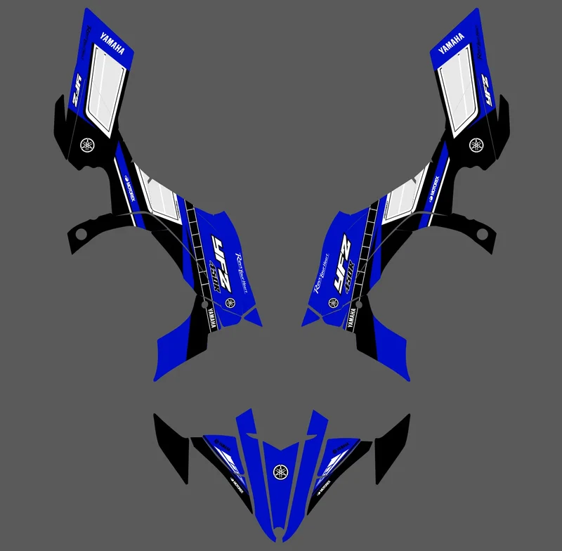 Kit déco Yamaha YFZ 450 R RAPTOR 2009-2013 - MYLORIS