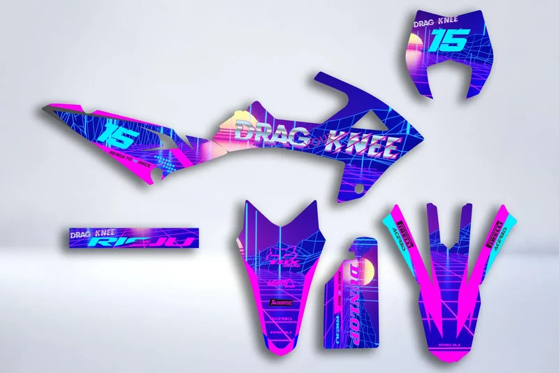 Kit Déco Rieju MRT 2022-2026 - DRAG YOUR KNEE 80s