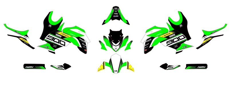 Kit Déco KAWASAKI Z900 2020-2024 - ELRYON