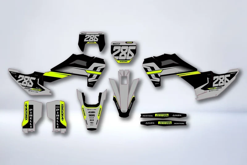 Kit déco HUSQVARNA TC FC 2025 - VOLTRIX