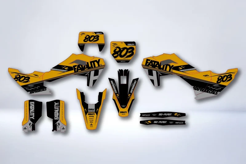 Kit déco HUSQVARNA TC FC 2025 - VOLTRIX