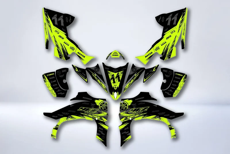 Kit déco Yamaha YFZ 450 R RAPTOR 2014-2022 - TALVEX
