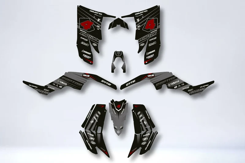 Kit Déco Yamaha YFM 350 Raptor - LYTRIX