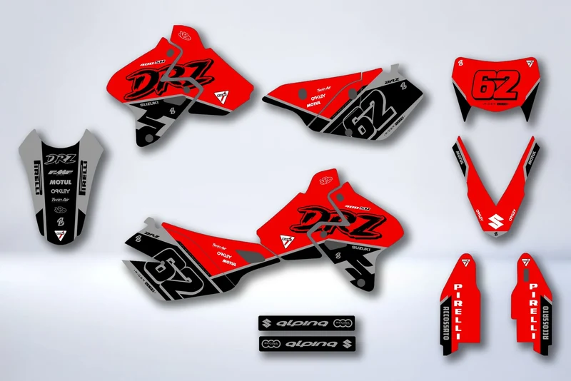Kit déco SUZUKI DRZ 400 - TRAXEN