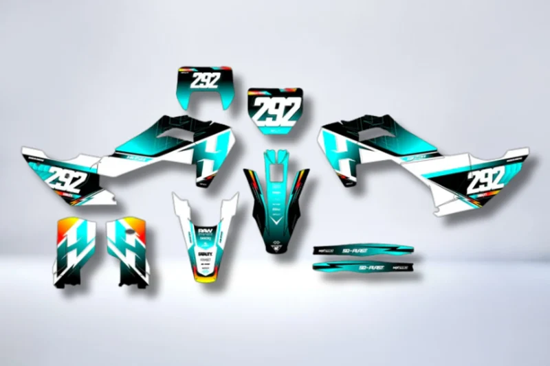 Kit déco HUSQVARNA TC FC 2025 - ZYNTRA