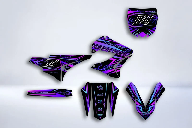 Kit Déco DERBI PLASTIQUE TNT - STELLAR