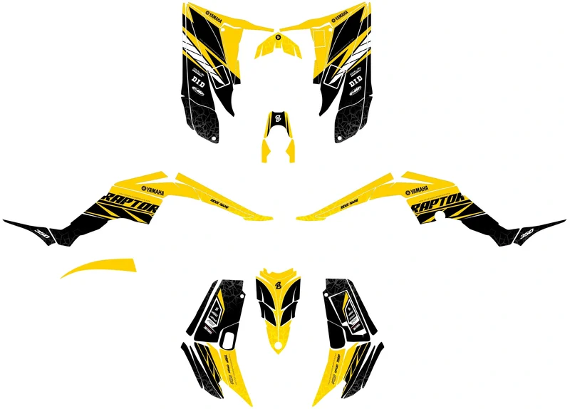 Kit Déco Yamaha YFM 350 Raptor - CRYONIS