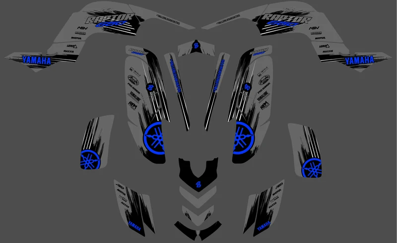 Kit déco Yamaha YFM 660 RAPTOR - XAVORA